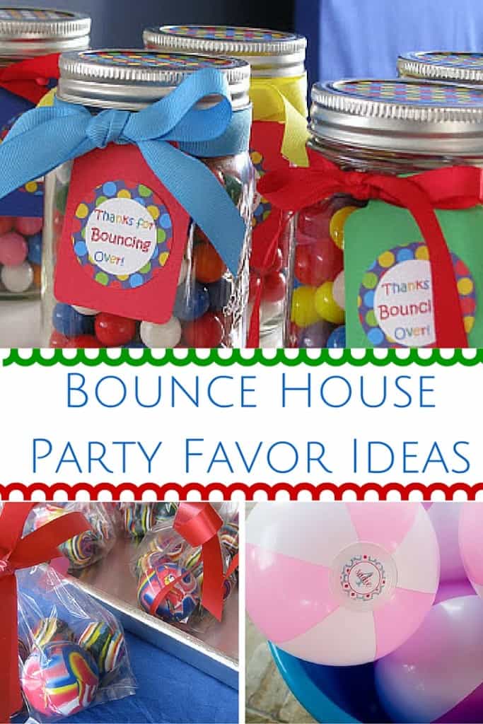bounce house party favors