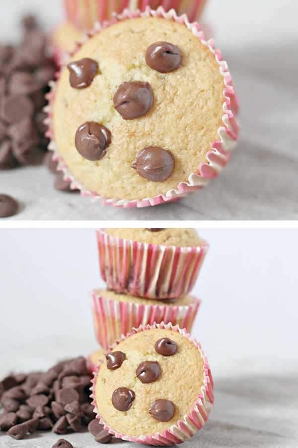 keto chocolate chip muffins_low carb muffin keto recipes_easy and simple - Simple keto muffins that make the BEST breakfast (grab and go) great for hetic mornings and kids will love them too. Yummy almond flour low carb chocolate chip muffins. Perfect for a ketogenic diet and keto lifestyle. Even though these are not vegan or diary free and do have egg - they are gluten free and truly tasty and healthy. Try these - low carb recipe, keto recipe, keto food, keto breakfast recipe, keto snacks, keto dessert, keto sweet treats, low carb recipes for weightloss! #keto #ketorecipe