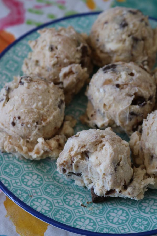 Keto Chocolate Chip Cookie Dough Fat Bombs