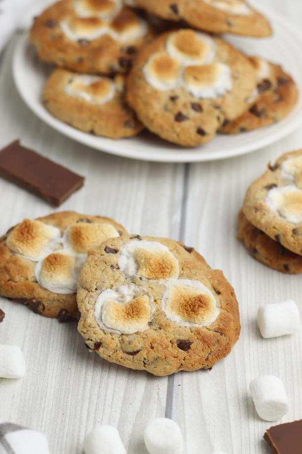 BEST Smores Cookies - Easy Homemade Cookies