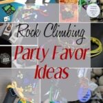 rock climbing party favor ideas
